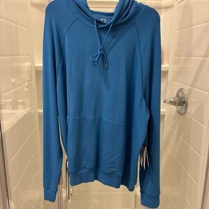 Blue Women's Hoodie Sweatshirt